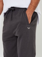 Threadbare Black/Grey Regular Fit Joggers 2 Pack - Image 3 of 6