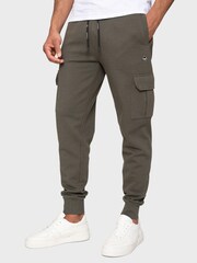 Threadbare Black/Khaki Cargo Style Joggers 2 Pack - Image 3 of 3