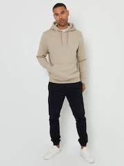 Threadbare Stone/Black Pull-Over Hoodies 2 Pack - Image 5 of 8