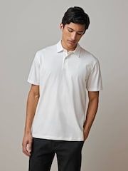 White / Blue / Neutral / Pink / Grey Regular Fit Short Sleeve Jersey Polo Shirts 5 Pack - Image 4 of 8