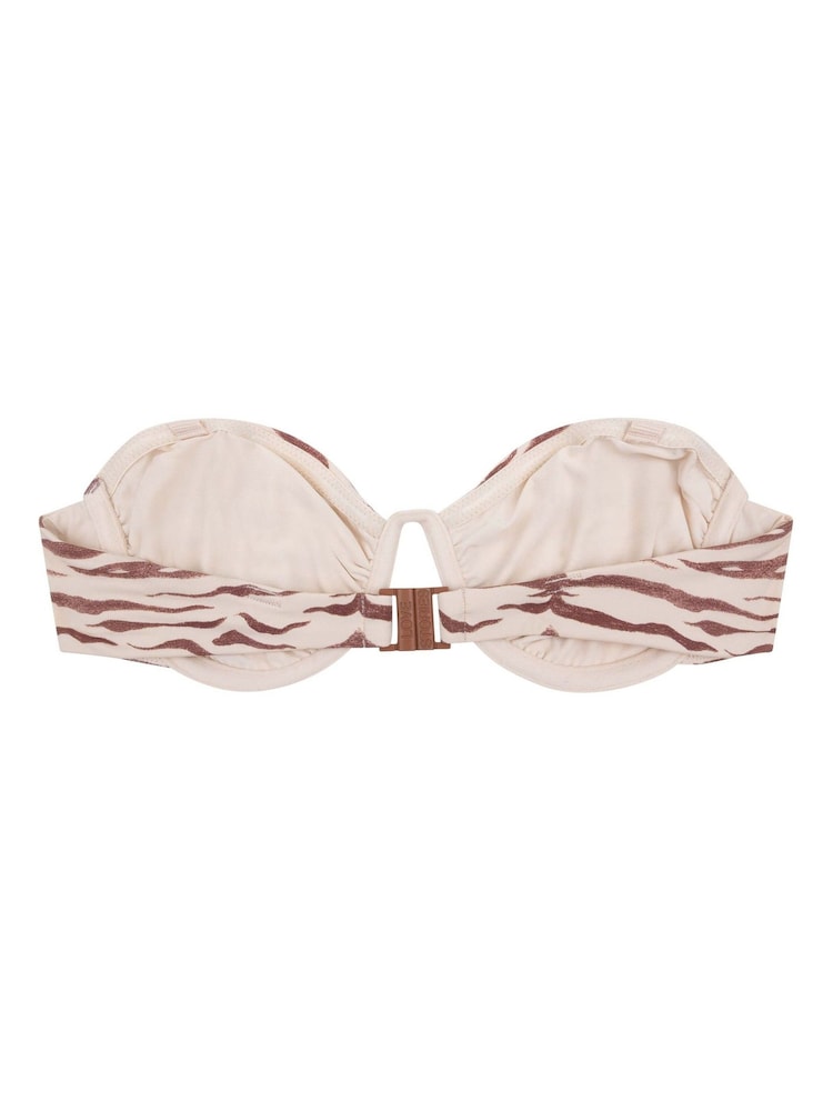 Love Stories White Glow Wire Bikini Top - Image 9 of 9