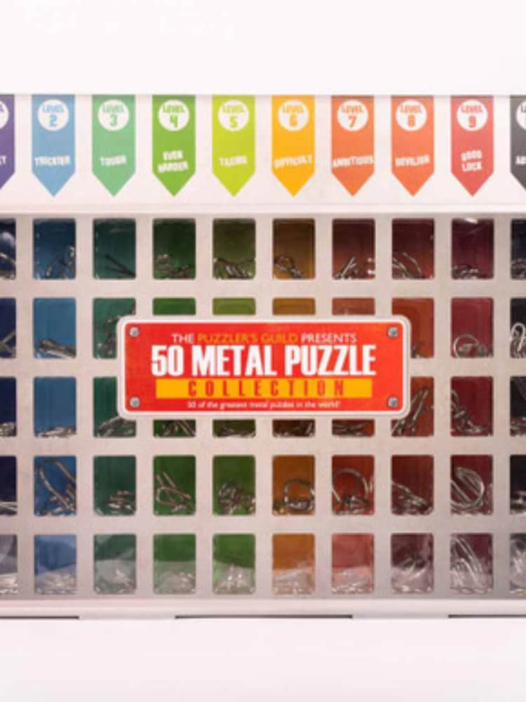 MenKind 50 Metal Puzzles - Image 1 of 5 MenKind 50 Metal Puzzles - Image 1 of 5