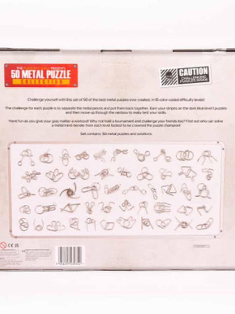 MenKind 50 Metal Puzzles - Image 5 of 5 MenKind 50 Metal Puzzles - Image 5 of 5
