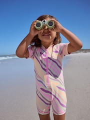 Multi Animal Sunsafe Swimsuit (3mths-10yrs) - Image 1 of 8