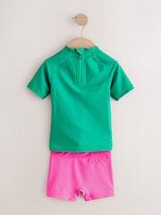 Green/Pink Miffy License Sunsafe Rash Vest Set (3mths-7yrs) - Image 5 of 7