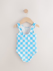 Голубой в клеточку со льдом на палочке - Купальник (3mths-10yrs) - Изображение 6 из 8