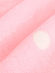 Pink Strawberry Towelling 100% Cotton Poncho (9mths-10yrs) - Image 7 of 8