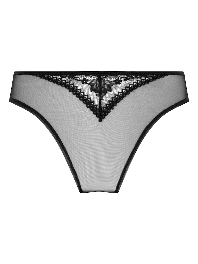Hunkemöller Vera Brazilian 100% Cotton Black knickers - Image 5 of 5 Hunkemöller Vera Brazilian 100% Cotton Black knickers - Image 5 of 5