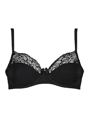Hunkemöller Sophie Non-Padded Underwired Black Bra - Imagen 4 de 6