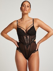 Hunkemöller Daisy Black Bodysuit - Image 1 of 5