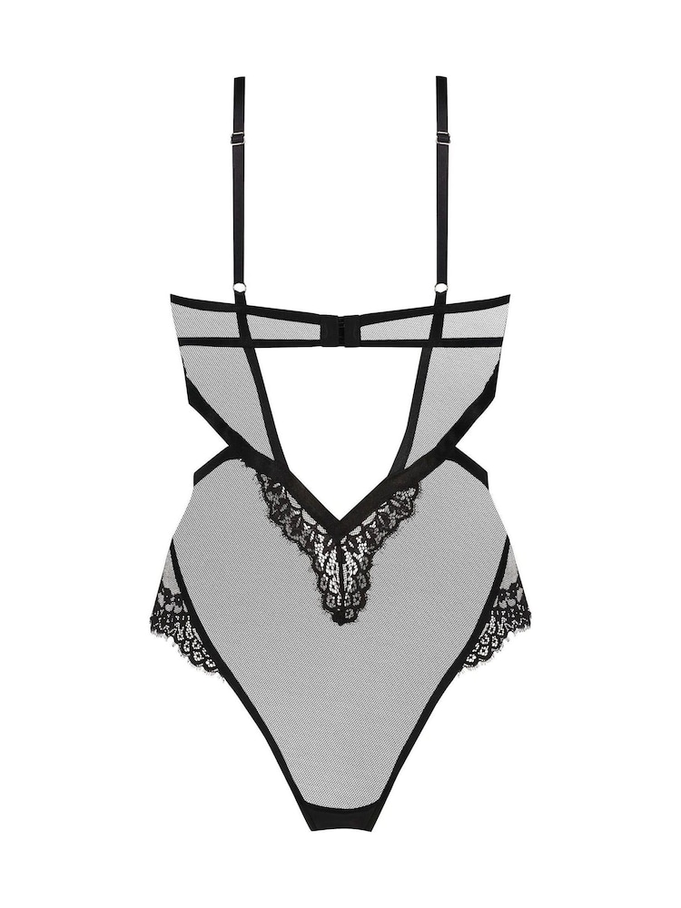 Hunkemöller Daisy Black Bodysuit - Image 5 of 5 Hunkemöller Daisy Black Bodysuit - Image 5 of 5