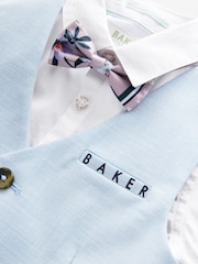 Baker by Ted Baker Shirt Waistcoat and Shorts Set - Image 12 of 15
