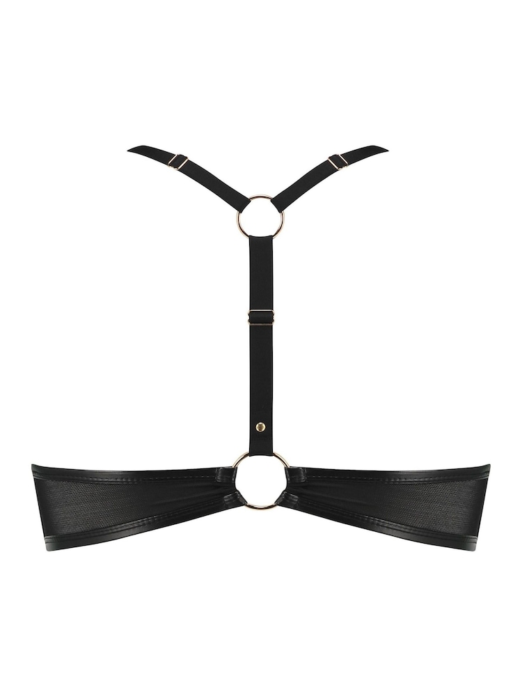 Hunkemöller Faye Padded Underwired Black Push-Up Bra - Image 5 of 5
