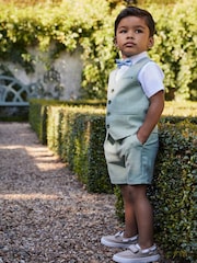 Baker by Ted Baker Shirt Waistcoat and Shorts Set - Image 1 of 14