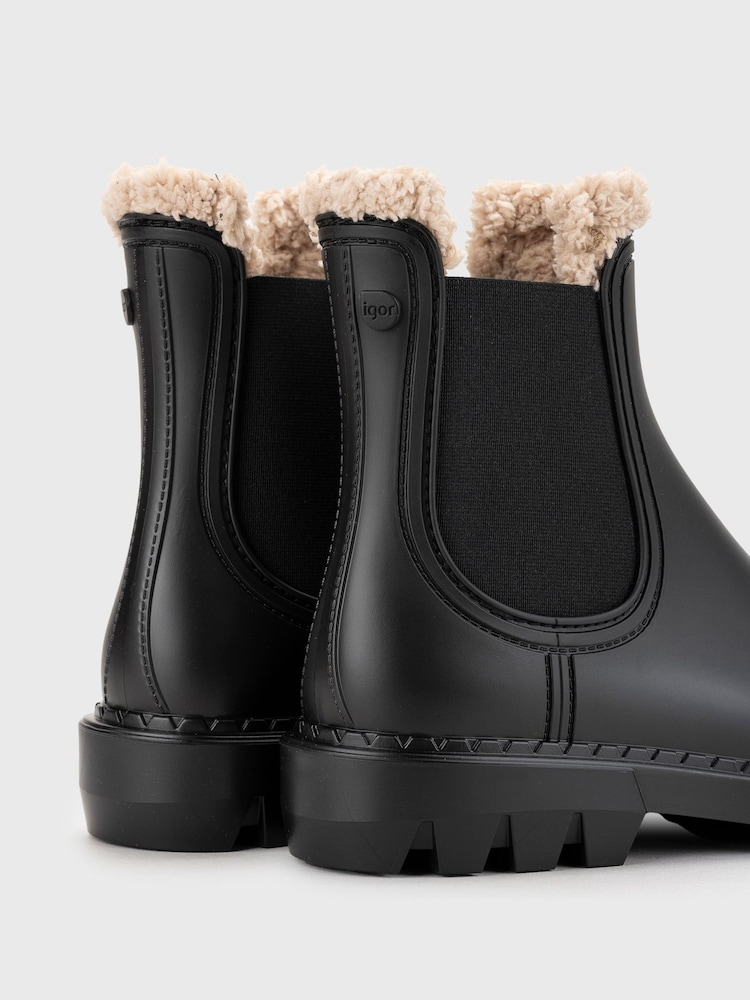 Igor Rock Faux Fur Lined Ankle Wellies - Image 4 of 4