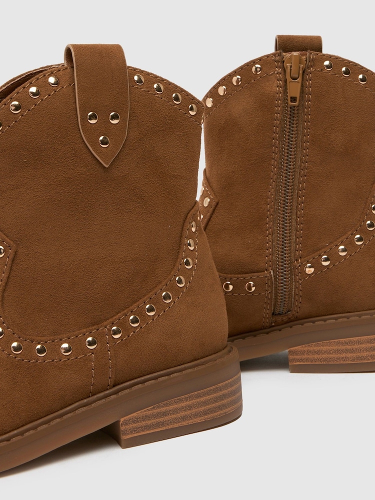 Braun - Schuh Cactus Westernstiefel - Bild 4 von 4 Braun - Schuh Cactus Westernstiefel - Bild 4 von 4
