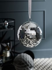 Silver Disco Ball Room Decoration - Image 1 of 5