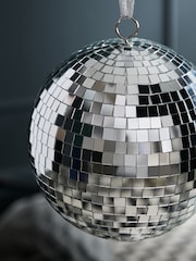 Silver Disco Ball Room Decoration - Image 3 of 5