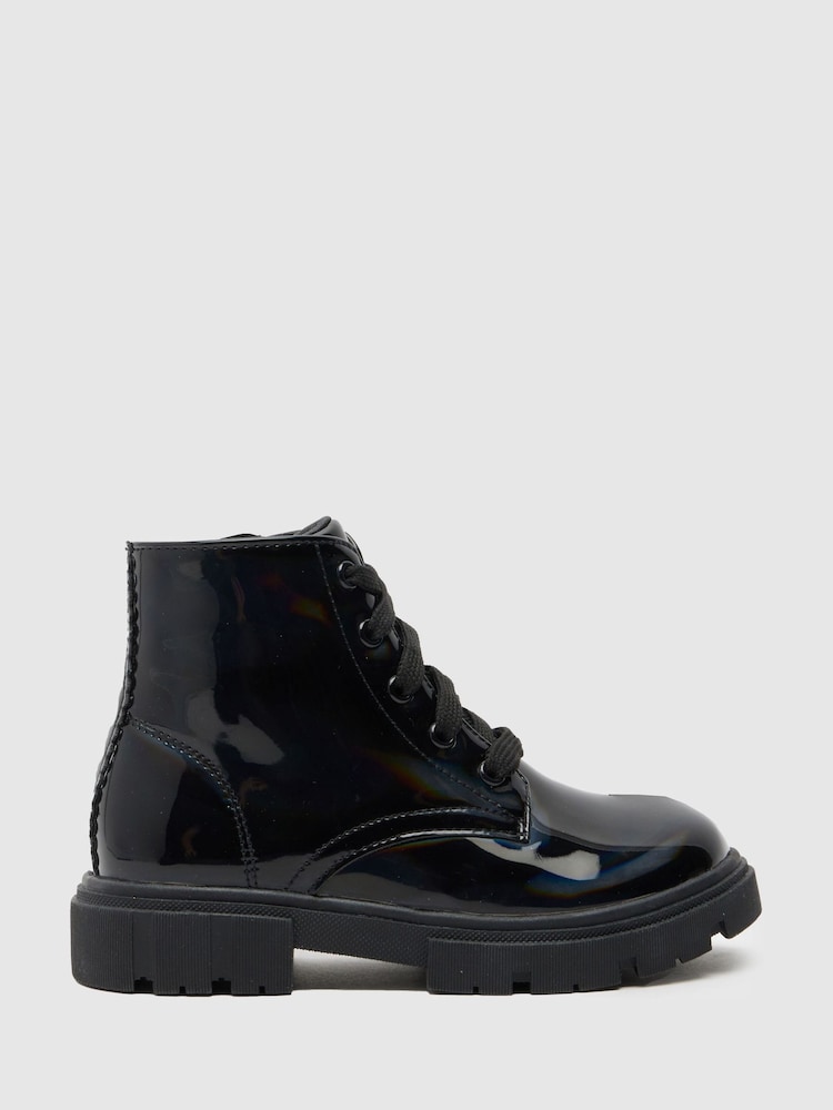 Schuh Carnival Schnürstiefel, Schwarz - Bild 1 von 4 Schuh Carnival Schnürstiefel, Schwarz - Bild 1 von 4