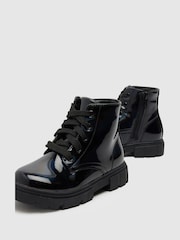 Schuh Carnival Lace Black Boots - Image 4 of 4