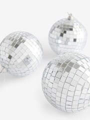 Baumschmuck Diskokugel, 3er-Set - Bild 4 von 4