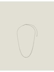 Accessorize Silver Tone Platinum-Coated Stainless Steel Omega Chain Necklace - Image 1 of 3