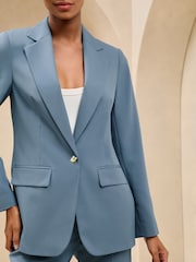 Lipsy Blue Relaxed Blazer - Image 2 of 4