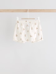 Neutral Bear Print Top and Shorts Baby Set (0mths-3yrs) - Image 7 of 12