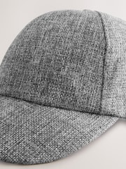 Charcoal Grey Textured Cap - Image 2 of 3
