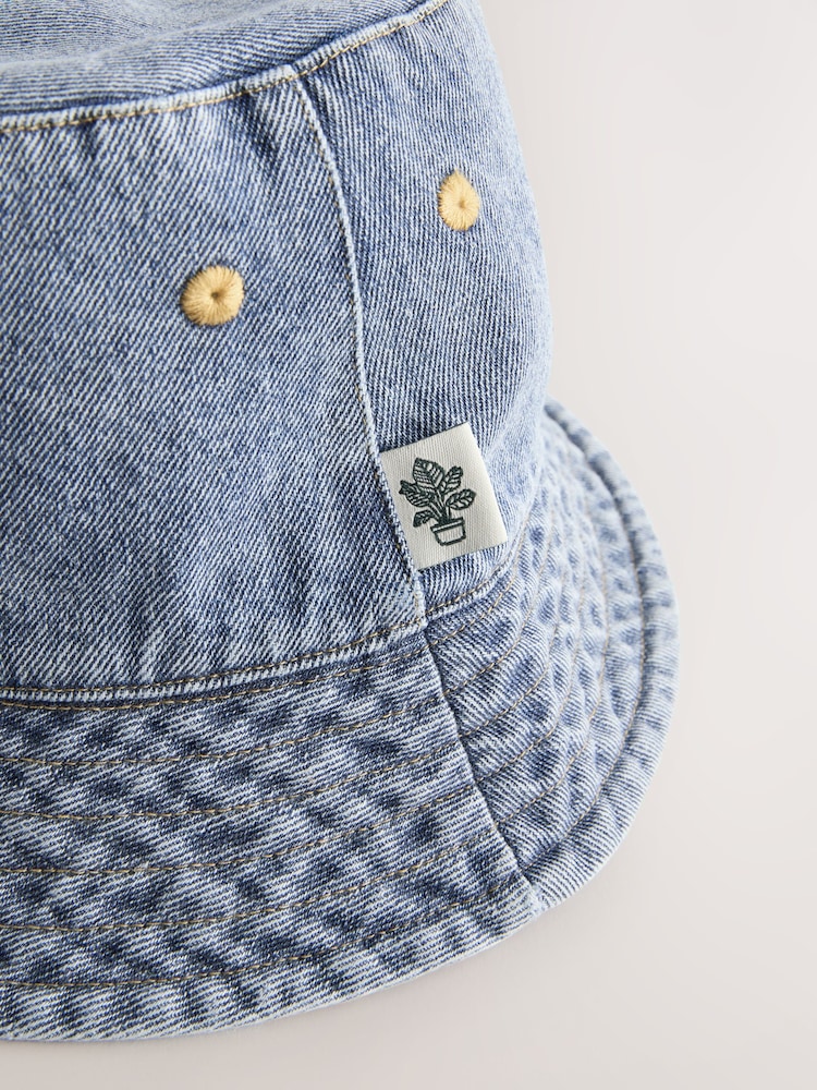 Denim Bucket Hat - Image 3 of 4