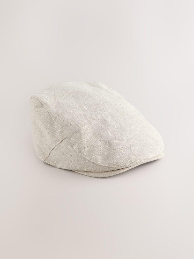 Neutral Lightweight Flat Cap - Image 1 of 3