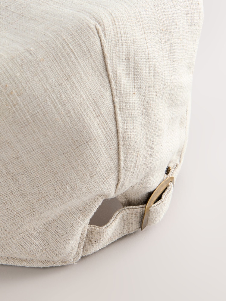 Neutral Lightweight Flat Cap - Image 2 of 3