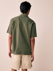 Blue / Green / White Short Sleeve Jersey Polo Shirts 3 Pack - Image 6 of 13