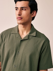 Blue / Green / White Short Sleeve Jersey Polo Shirts 3 Pack - Image 7 of 13