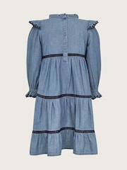 Monsoon – Chambray – Heritage-Kleid mit Stickerei aus 100 % Baumwolle - Bild 2 von 3