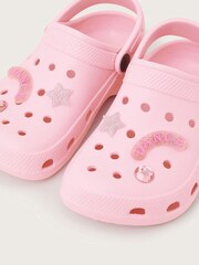 Monsoon Pink Dance Rubber Clogs - Image 2 of 2