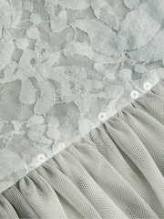 Monsoon Green Baby Lacey Sequin Dress - Image 3 of 3