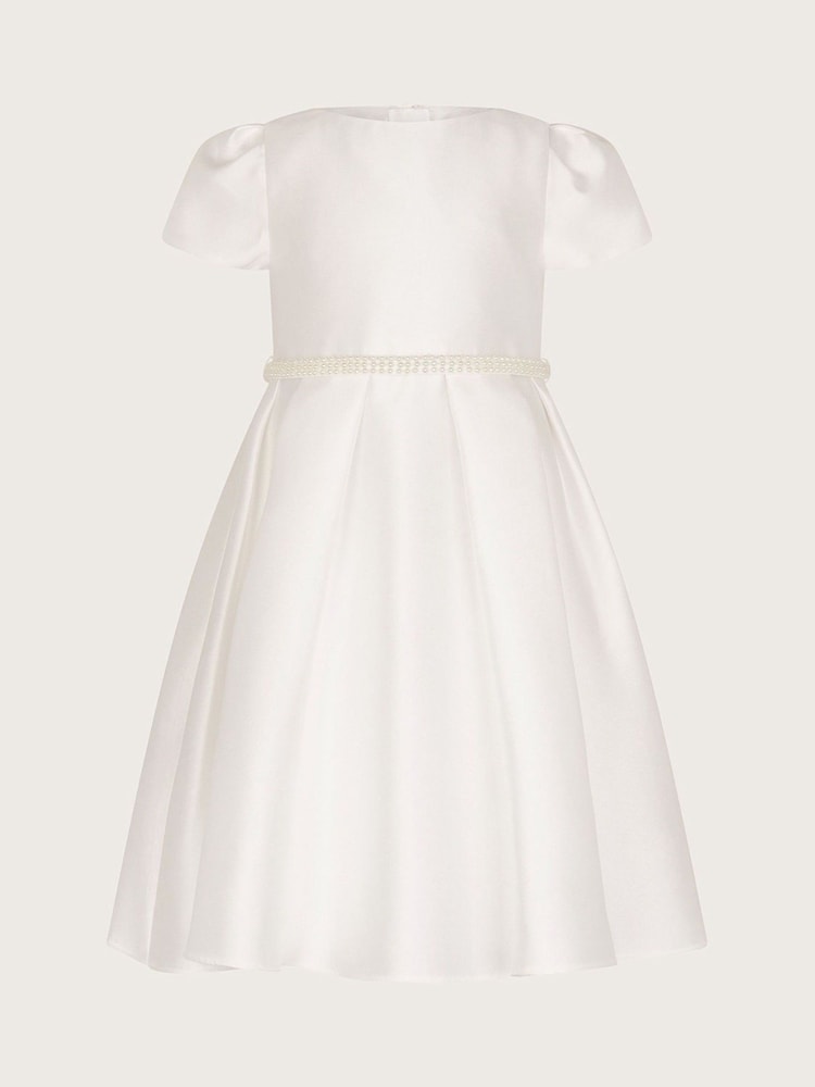 Monsoon Natural Henrietta Pearl Belt Dress - Image 2 of 3