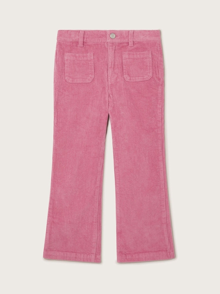 Monsoon Flower Print Power Corduroy Trousers - Изображение 1 из 3