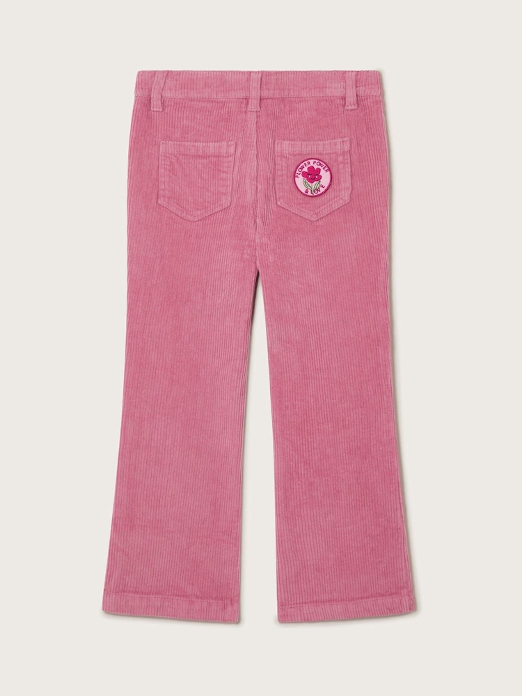 Monsoon Flower Print Power Corduroy Trousers - Изображение 2 из 3