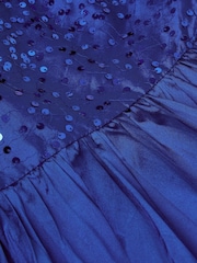 Monsoon Blue Petalova Sequin Prom Dress - Image 3 of 3