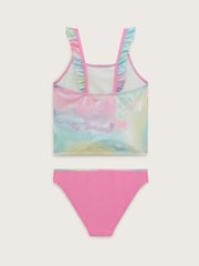 Monsoon Pink Marble Foil Print Tankini Set - Image 2 of 3