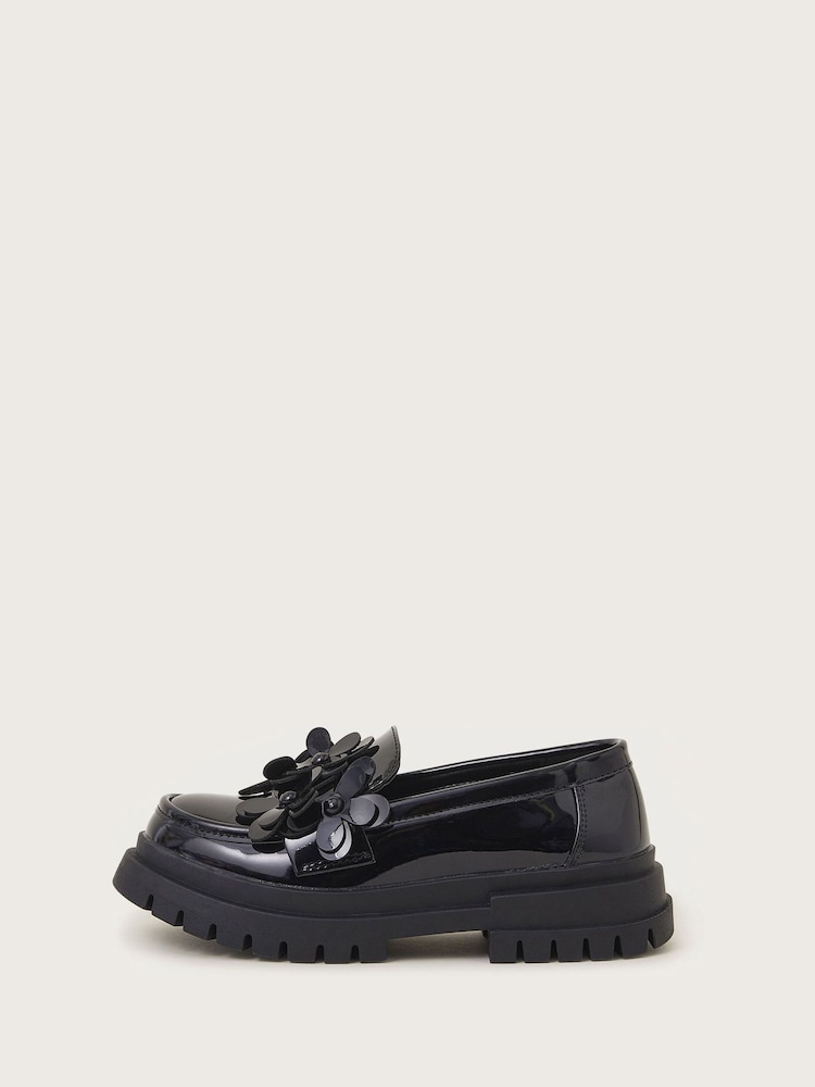 Monsoon Chunky Flower Print School Loafers - Imagen 3 de 3 Monsoon Chunky Flower Print School Loafers - Imagen 3 de 3