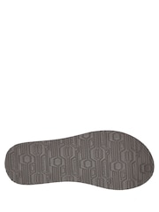 Skechers Taupe Meditation Womens Sandals - Image 5 of 5