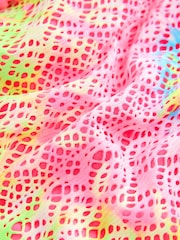 Tie-dye - Broderie Frill Swimsuit (3-16yrs) - Image 6 of 7