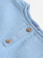 Denim Blue Top and Shorts Baby Set (0mths-3yrs) - Image 14 of 15