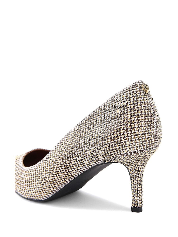 KG Kurt Geiger Kensington Flexi 45 Heeled Court Shoes - Image 2 of 5