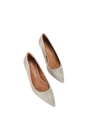 KG Kurt Geiger Kensington Flexi 45 Heeled Court Shoes - Image 3 of 5
