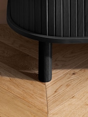 Birlea Black Effect Axel Small Fluted TV Unit - Image 6 of 9