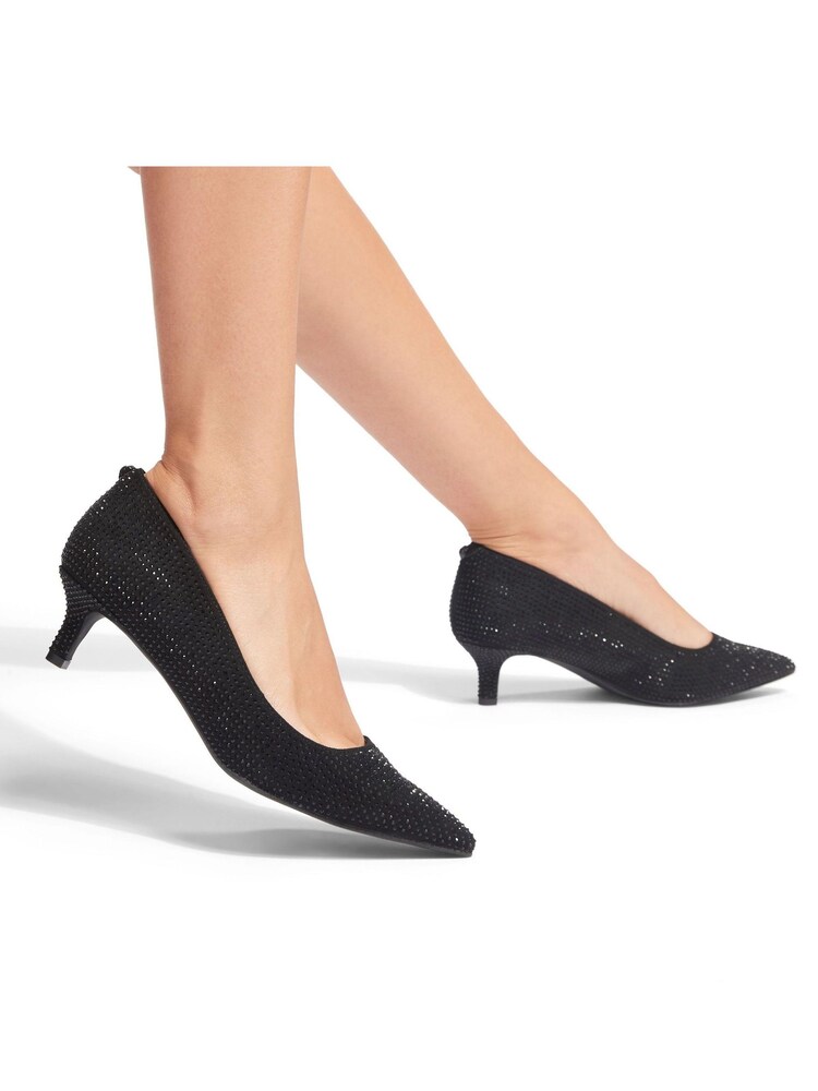 Temno siva črna - KG Kurt Geiger Kensington Flexi 45 salonar s peto - Slika 1 iz 5